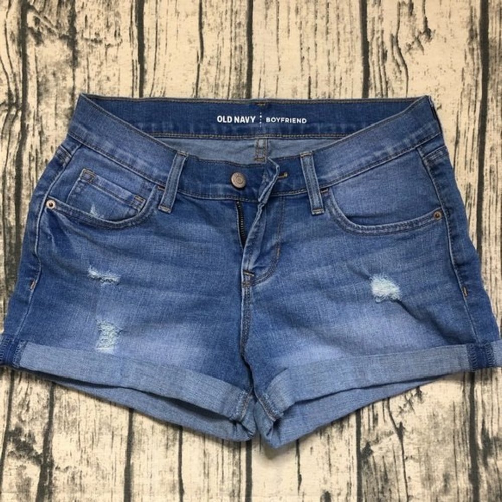 Old Navy Boyfriend Jean Shorts Size 0